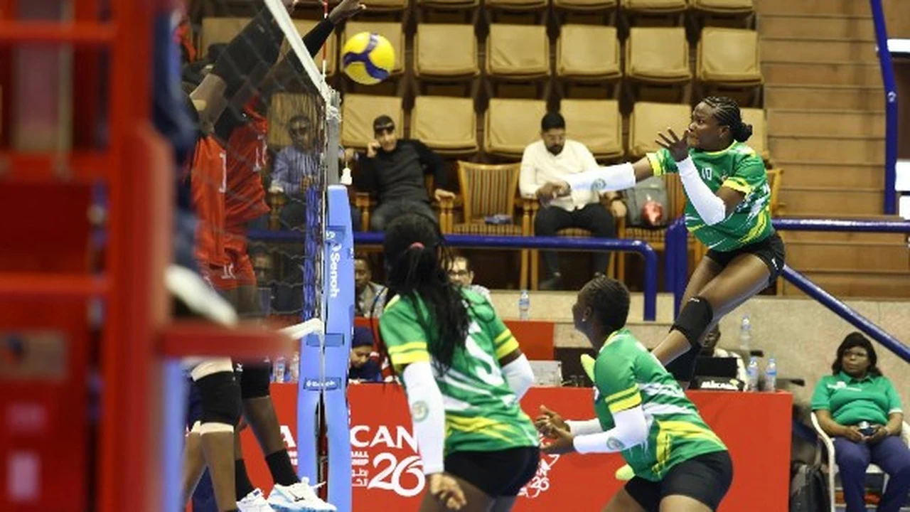 الأنابيب الكيني ينتصر على كاليبي الغاني في بطولة إفريقيا لسيدات الطائرة